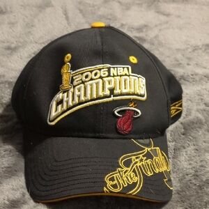 2006 NBA Champions The Finals Black Cap